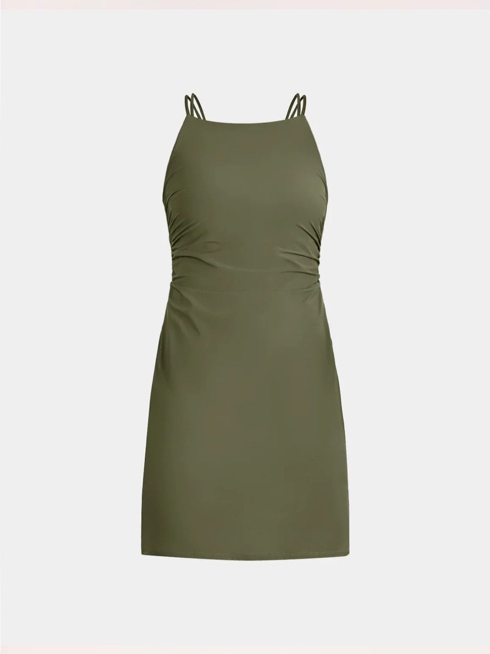 knix Studio Sport Athletic Dress in Olive Green